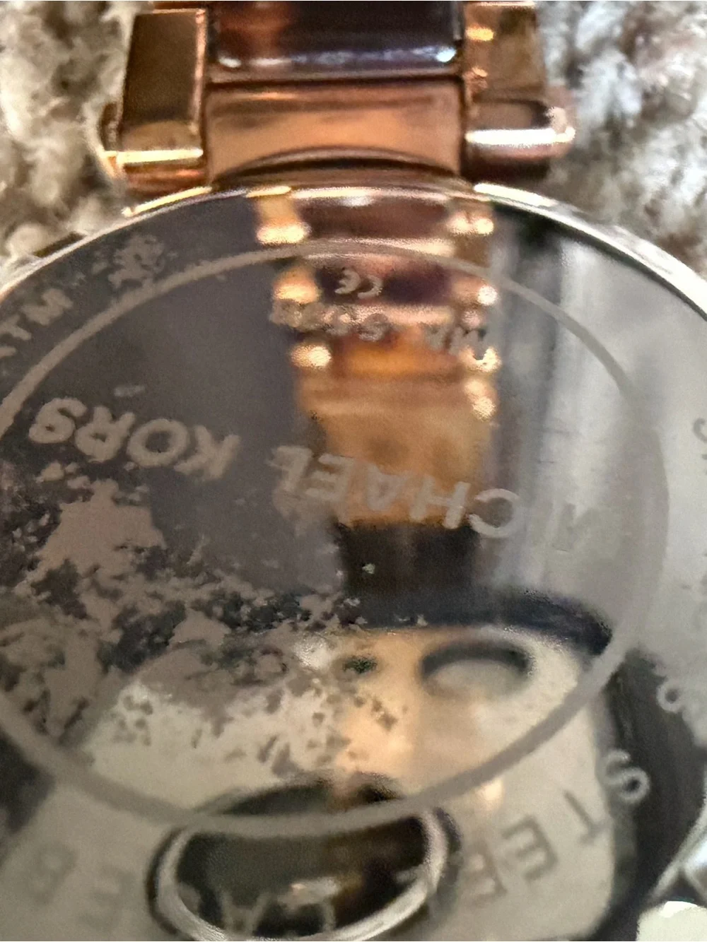 Michael Kors Rose Gold and Tortoiseshell Women’s Bracelet Watch